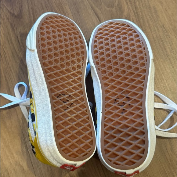 Custom sunflower checkered VANS Women’s Size 6.5 - Picture 4 of 5